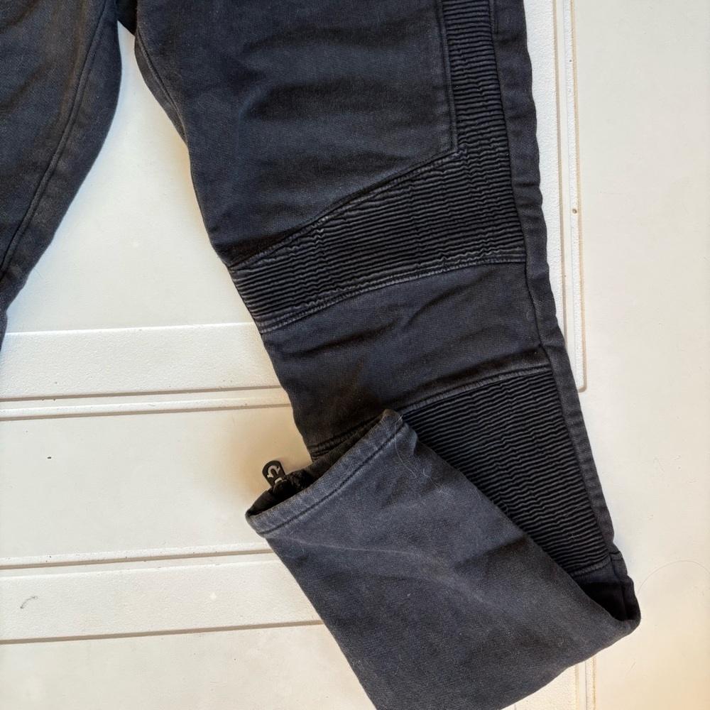 True‎ Religion Moto Leggings Black Size SP - Picture 2 of 7
